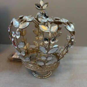 Gold and Silver Crown Tree Topper